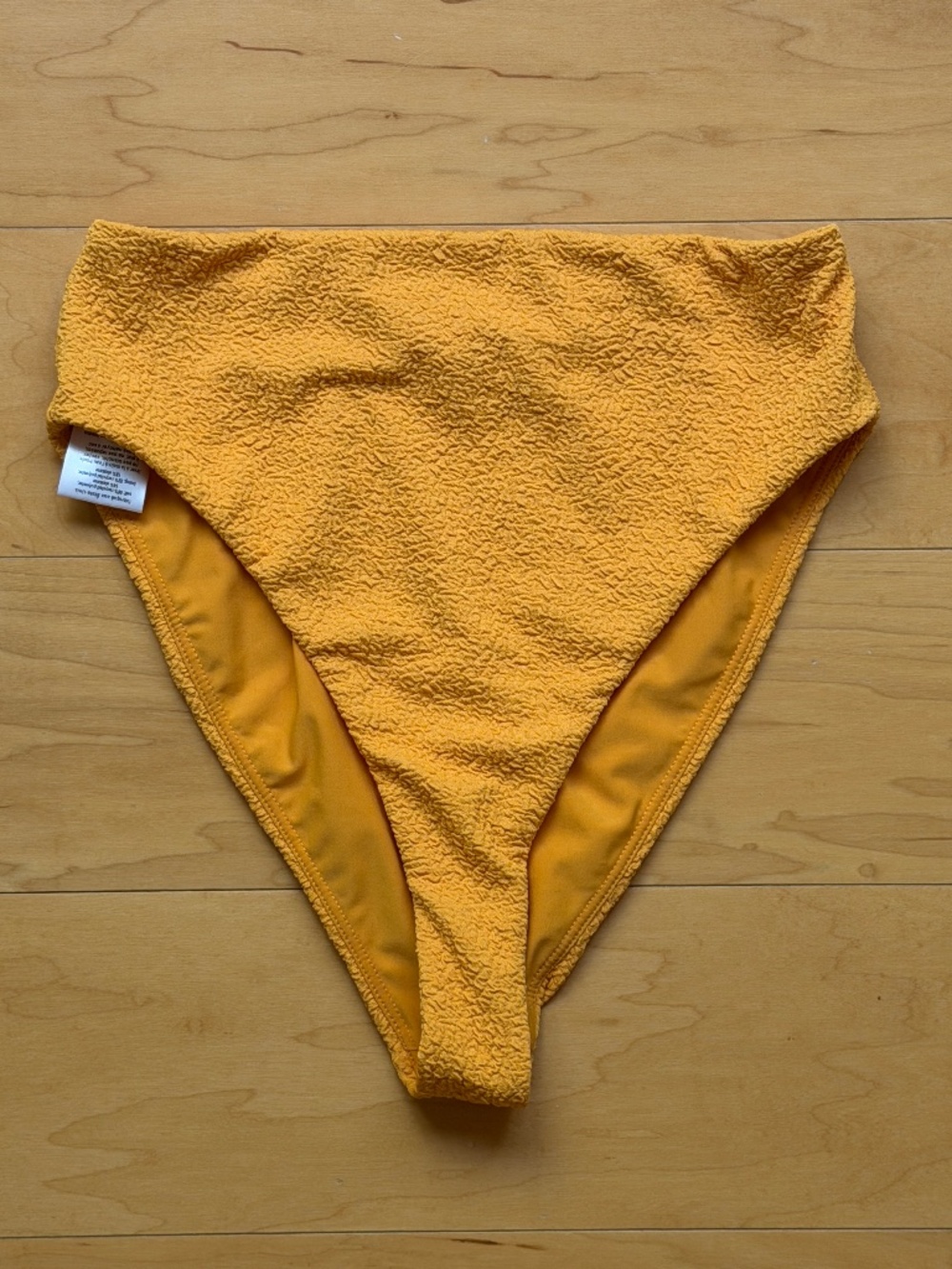 NWOT~Mara Hoffman~Imina Marigold High Waist Bikini Bottoms Only~Size S - Picture 3 of 5